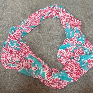 Lilly Pulitzer infinity scarf